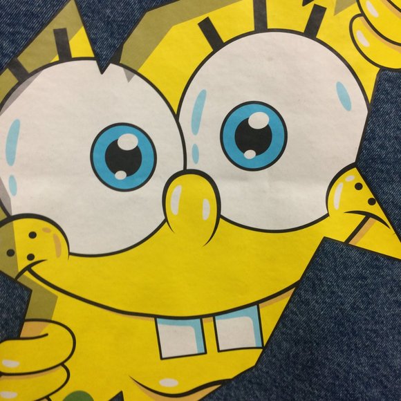 Members Only x Nickelodeon Spongebob Denim Jacket - Picture 9 of 14